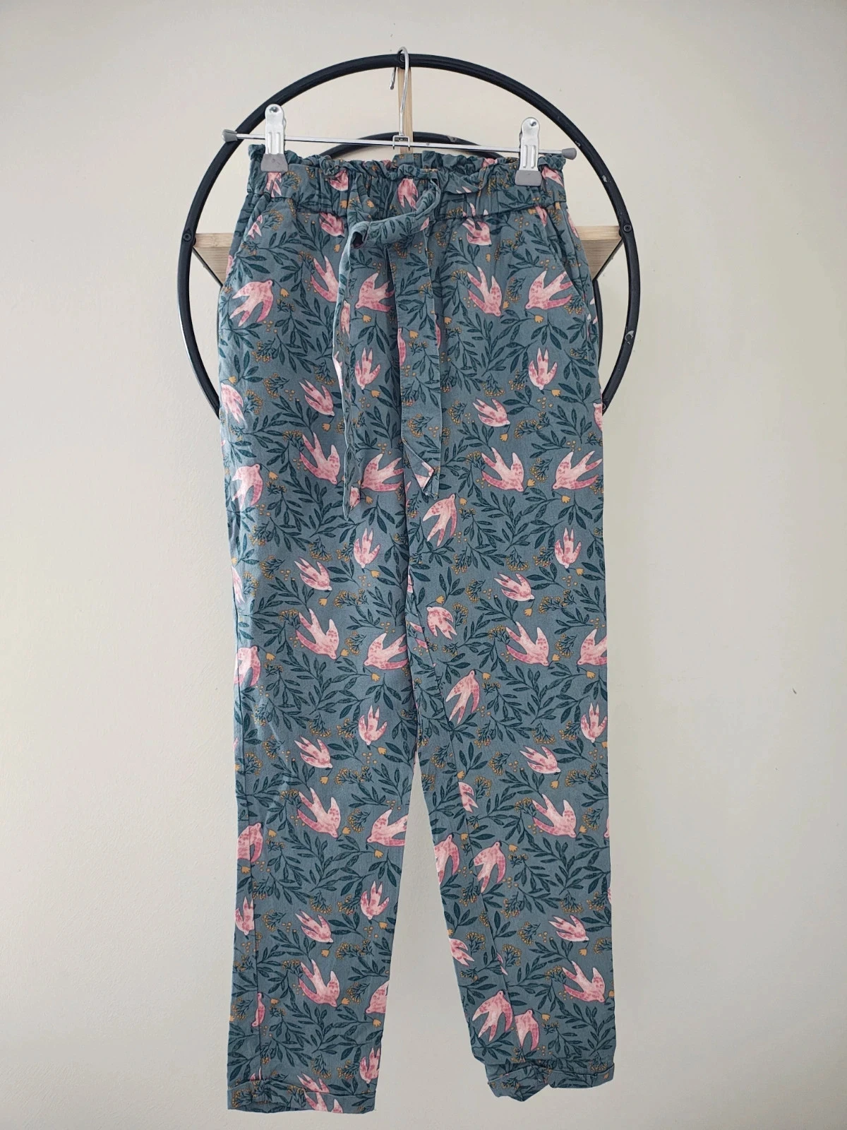 10 ans pantalon fluide léger tape a l'oeil